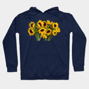 Sunflowers - Crowd of Sunflowers Hoodie